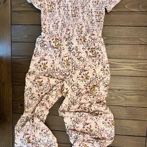 Floral Print Jumpsuit